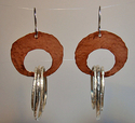 %23226E%20-%20Copper%20circle%2Fsilver%20circle%20hoops (thumbnail)