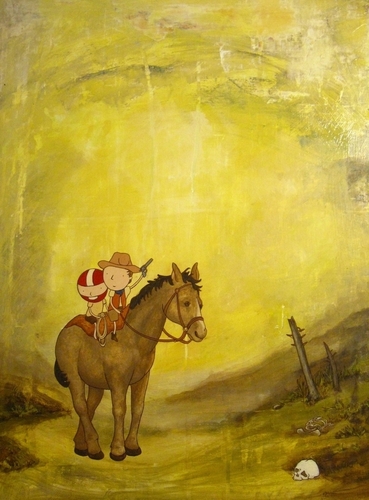 Painting-Acrylic-Choose Your Action/Adventure