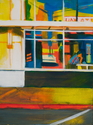 Painting--Acrylic-CityscapeLost in Thought