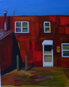 Painting--Acrylic-CityscapeOn The Route
