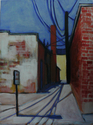 Painting--Acrylic-CityscapeBehind Ruby's