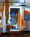 Painting--Acrylic-CityscapeOn the Outside