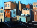 Painting--Acrylic-LandscapeCircus Off Circle