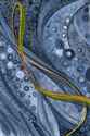 Payne's grey abstract, III