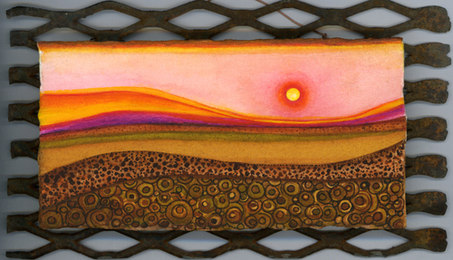 Painting-Abstract-New Mexico Sunrise
