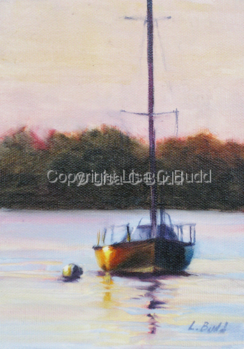 Painting-Oil-Sunset Glow