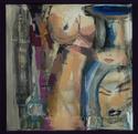 lisa dombek,dombek,painter,paintings,art,artist,abstract art, contemporary art,fine art,classic art,abstract,art,oil on canvas,oils,oil,oil paintings,mixed media,portland,maine,USA - Abstract Painting