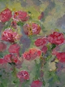 Painting--Acrylic-FloralPink Roses