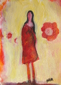 Painting--Acrylic-FigurativeThe Journey series-Flower Child