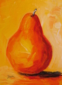 Painting--Acrylic-Still LifePear 