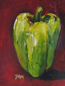 Painting--Acrylic-Still LifePepper