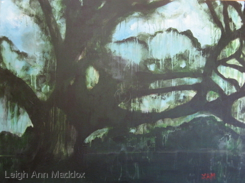 Painting-Landscape-Oak Tree
