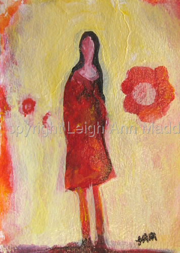 Painting-Figurative-The Journey series-Flower Child