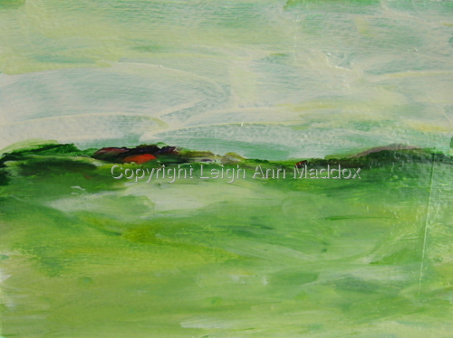 Painting-Abstract-Small Landscape