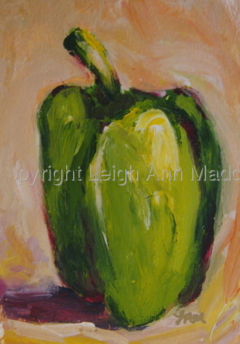 Painting-Still Life-Pepper