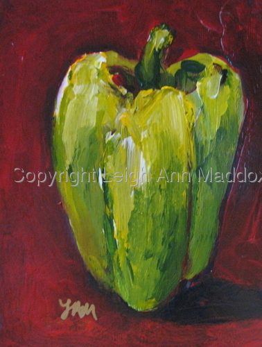 Painting-Still Life-Pepper