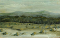 Leila Noorani - Plein Air Painting landscape, green, hills - Plein Air Painting