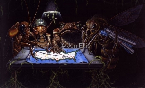 Painting-The Invaders