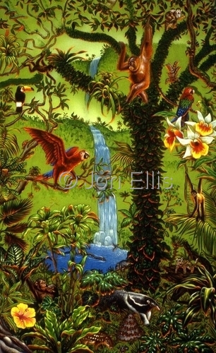 Painting-Rainforest