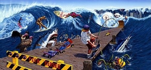 Painting-Boys Adventure