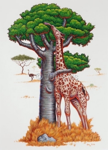 Painting-Giraffe