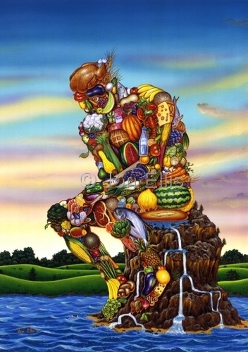 Painting-Healthy Thinker