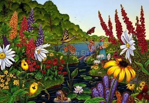 Painting-Wildflowers