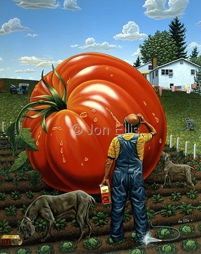Painting-Big Tomato