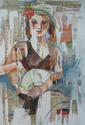 Painting--Watercolor-FigurativeCarmen