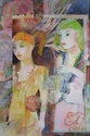 Painting--Watercolor-FigurativeMystical Muses