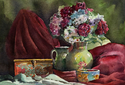 Painting--Watercolor-Still LifeRed Velvet