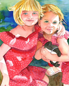 Painting--Watercolor-PortraitWhale Watch