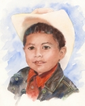 Painting--Watercolor-PortraitVivi's son