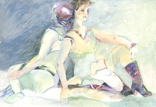Painting-Figurative-Relax