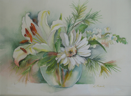 Painting-Floral-Wedding Flowers