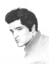 Drawing--Pencil-PortraitYoung Elvis