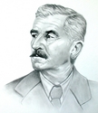 Drawing--Pencil-PortraitWilliam Faulkner