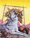 Painting--Acrylic-WildlifeWolf Song