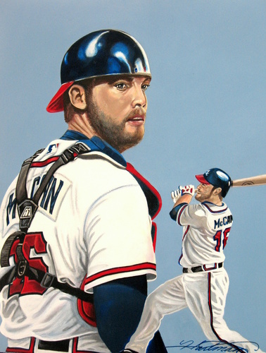 Painting-Portrait-Brian McCann