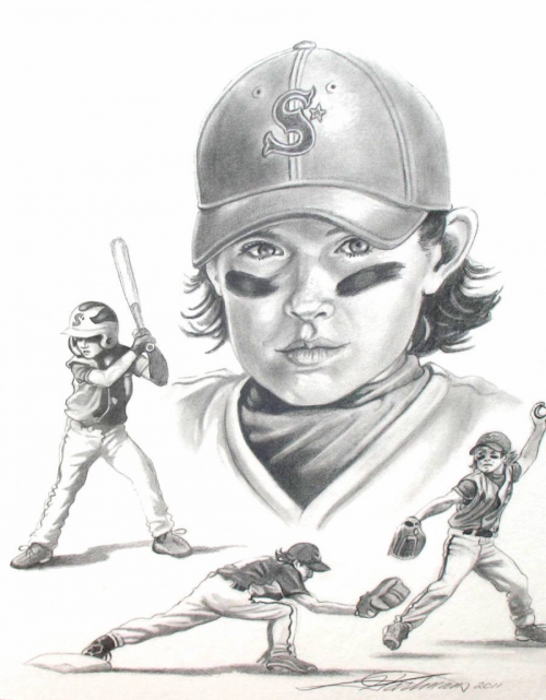 Drawing-Portrait-Hall Of Fame, Class of 2045