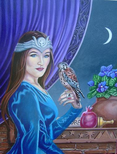 Painting-Fantasy-High Priestess