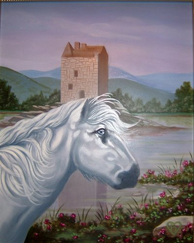 Painting-Wildlife-Welsh Pony