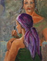 Purple Scarf