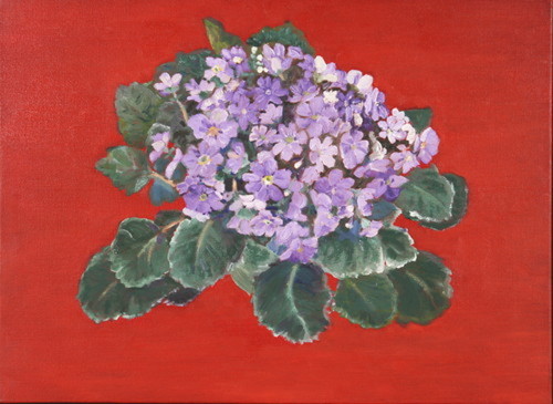 Painting-Oil-Violet Stagninas