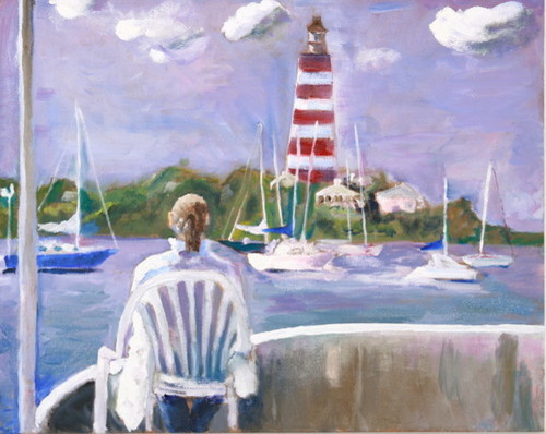 Painting-Oil-Mary's Lighthouse