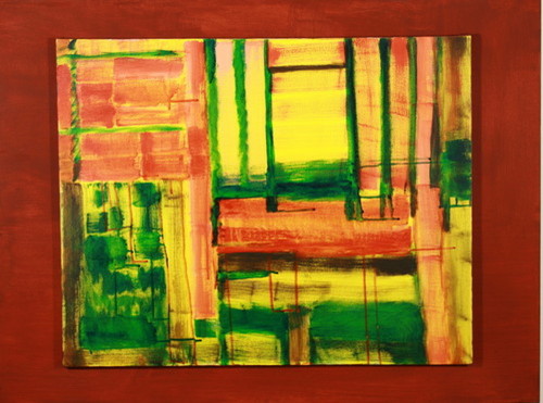 Painting-Acrylic-Windows to where?