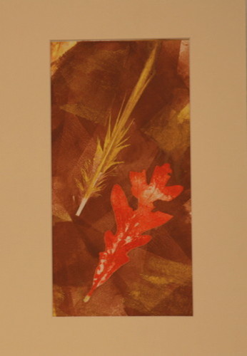 Print Making-Autumn Leaves I