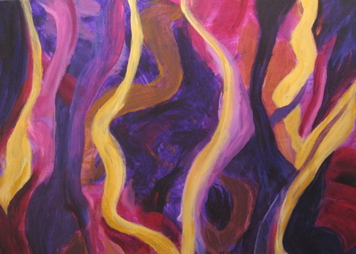 Painting-Purple World