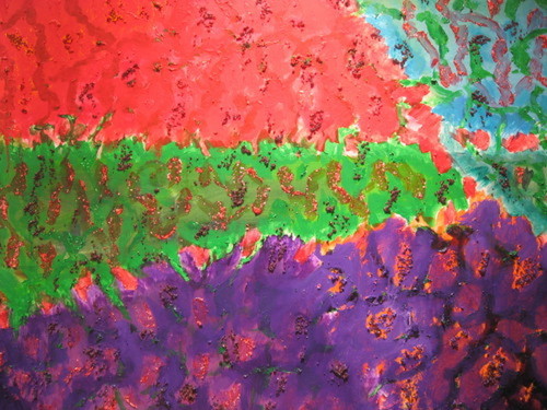 Painting-Acrylic-Ode to Color Fields