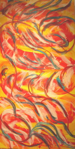 Painting-Acrylic-Life's Ups and Downs